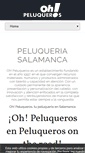 Mobile Screenshot of ohpeluqueros.com
